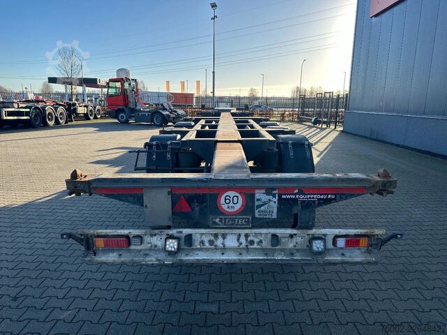 Containertransport D-TEC FLEXITRAILER / 45FT High Cube MULTI / SAF + DIS...