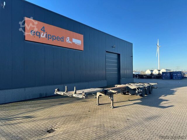 Container transportation D-TEC FLEXITRAILER / 45FT High Cube MULTI / SAF + DIS...