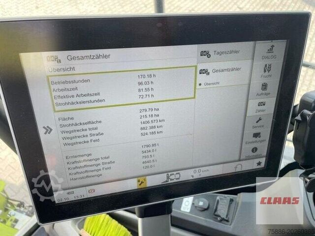 Combine harvester Claas LEXION 5400 E5