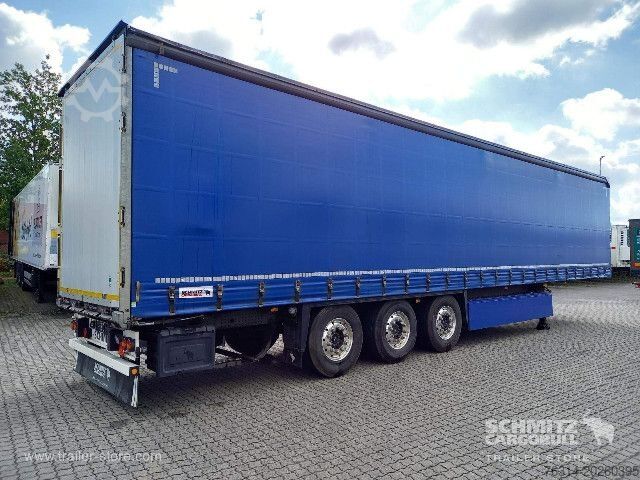 Open semitrailer with tarp Schmitz Cargobull Curtainsider Standard Getränke