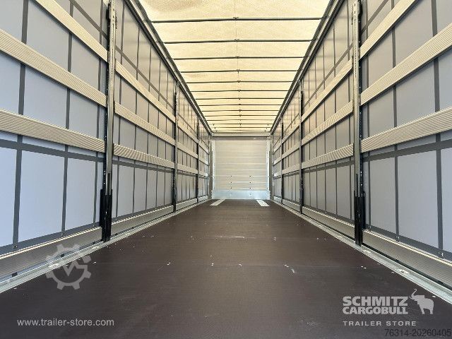 Open semitrailer with tarp Schmitz Cargobull Curtainsider Standard Getränke