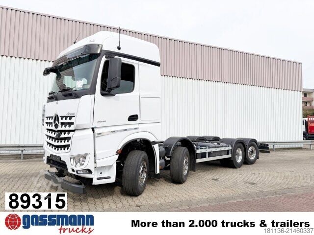 Truck chassis Mercedes-Benz Arocs 3251 L ENA 8x2/4, Retarder, Lenk-/Liftachse,