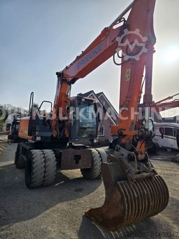 Mobile excavator HITACHI ZX130W
