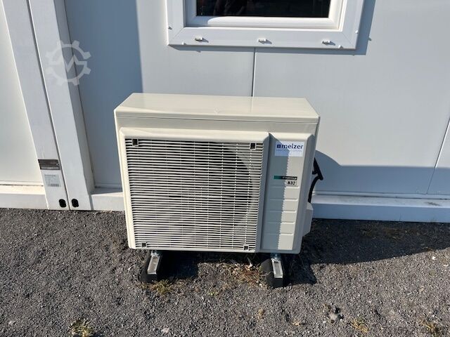 Living container, office container with WC and air conditioning Container Containeranlage Bürocontainer