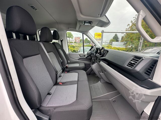 Pritschenwagen VW Crafter 35 Doka Facelift L3 MR AHK 7 Sitze GRA