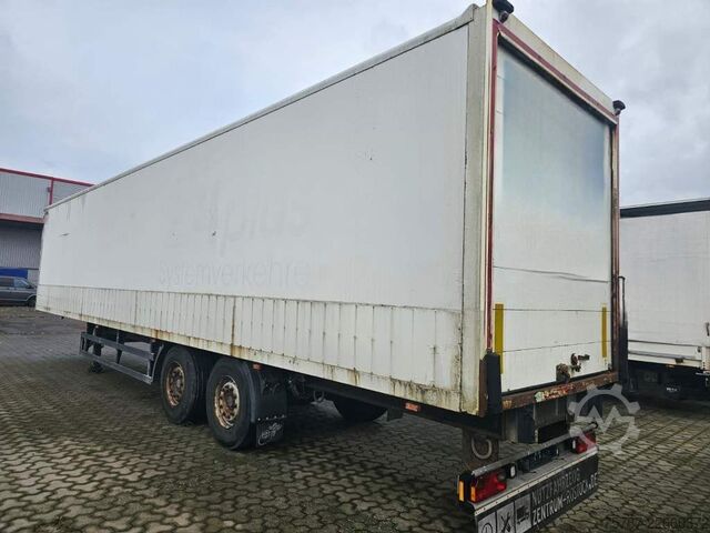 Kofferauflieger SPIER Doppelstock mit Balken, 2 Achser