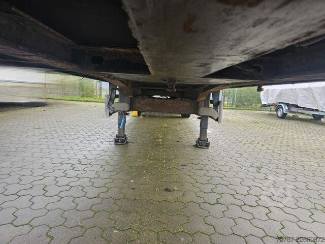 Kofferauflieger SPIER Doppelstock mit Balken, 2 Achser