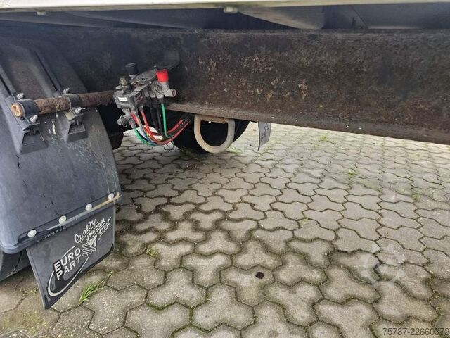 Kofferauflieger SPIER Doppelstock mit Balken, 2 Achser