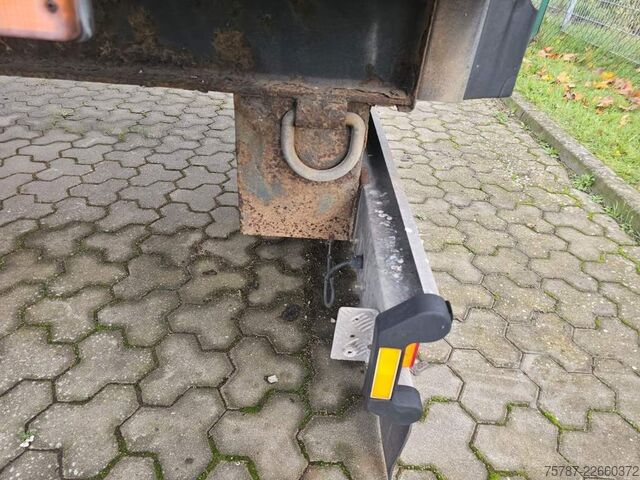 Kofferauflieger SPIER Doppelstock mit Balken, 2 Achser