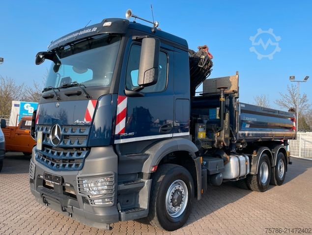Tipper truck MERCEDES-BENZ Acros 2545 BL/ HAD/ Kipper/ PK 19001/ 5+6/ Funk