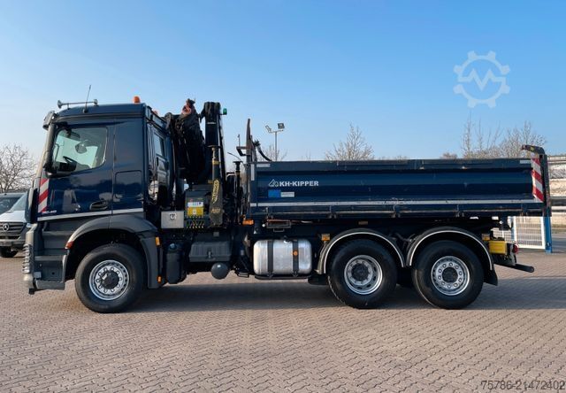 Tipper truck MERCEDES-BENZ Acros 2545 BL/ HAD/ Kipper/ PK 19001/ 5+6/ Funk