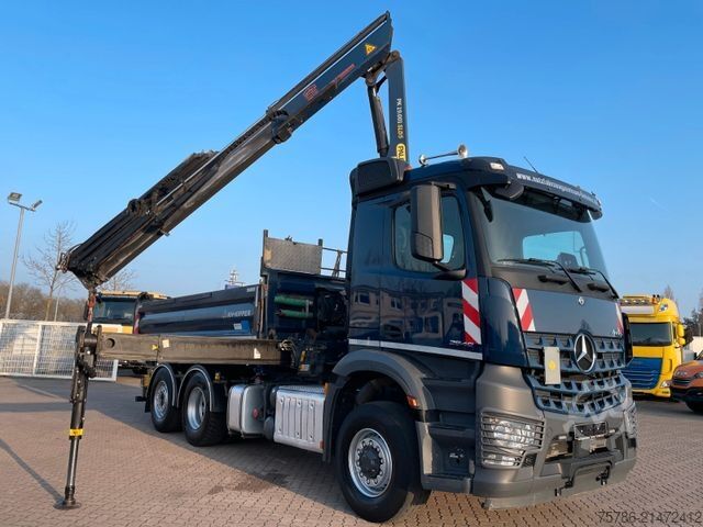 Three-sided tipper truck MERCEDES-BENZ Acros 2545 BL/ HAD/ Kipper/ PK 19001/ 5+6/ Funk