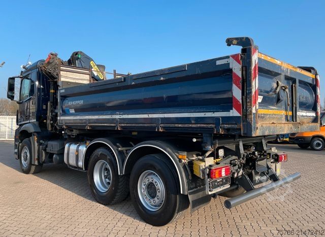 Three-sided tipper truck MERCEDES-BENZ Acros 2545 BL/ HAD/ Kipper/ PK 19001/ 5+6/ Funk