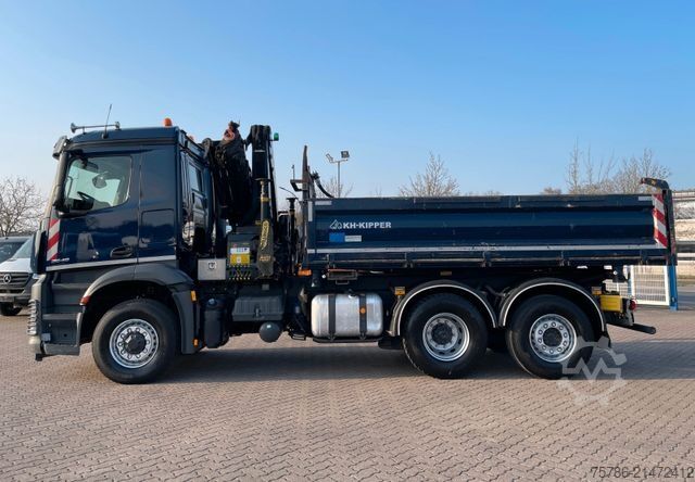 Three-sided tipper truck MERCEDES-BENZ Acros 2545 BL/ HAD/ Kipper/ PK 19001/ 5+6/ Funk