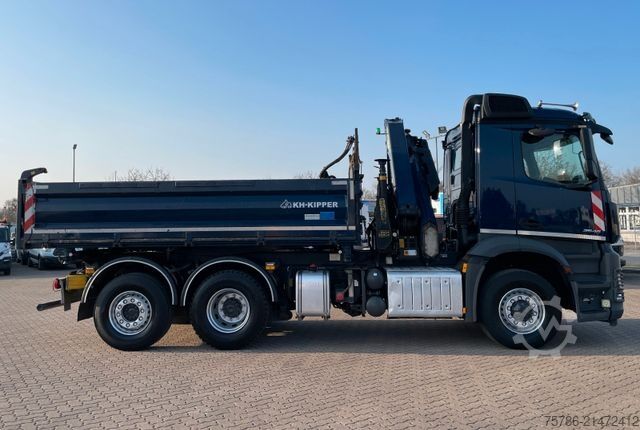 Three-sided tipper truck MERCEDES-BENZ Acros 2545 BL/ HAD/ Kipper/ PK 19001/ 5+6/ Funk