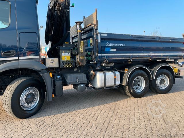 Three-sided tipper truck MERCEDES-BENZ Acros 2545 BL/ HAD/ Kipper/ PK 19001/ 5+6/ Funk
