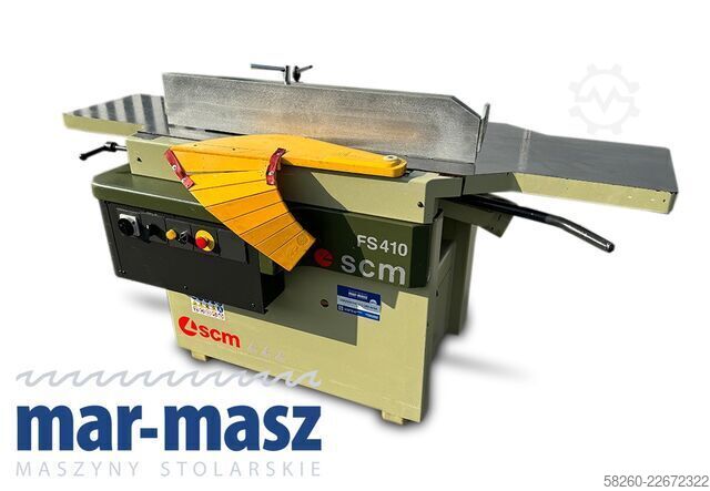 Thickness planer and jointer planer SCM FS 410 
