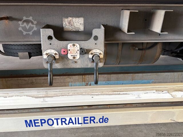 Swap chassis trailer SOMMER Lafette Verzinkt langer Hub 17,5 Reifen