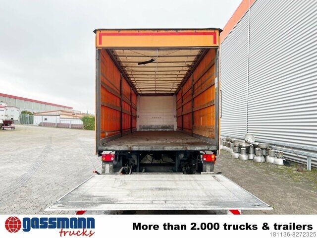 Open semitrailer with tarp Ackermann PS-F 5.3/10.1 E SPS, Edscha-Verdeck, LBW