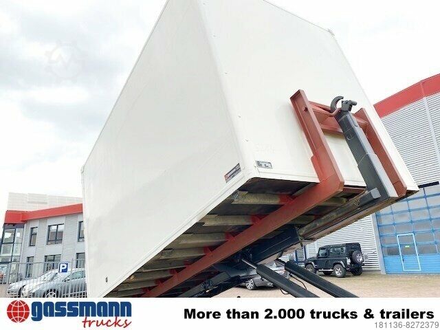 Abrollcontainer SOMMER Kofferaufbau mit Abrollrahmen gegen Aufpreis