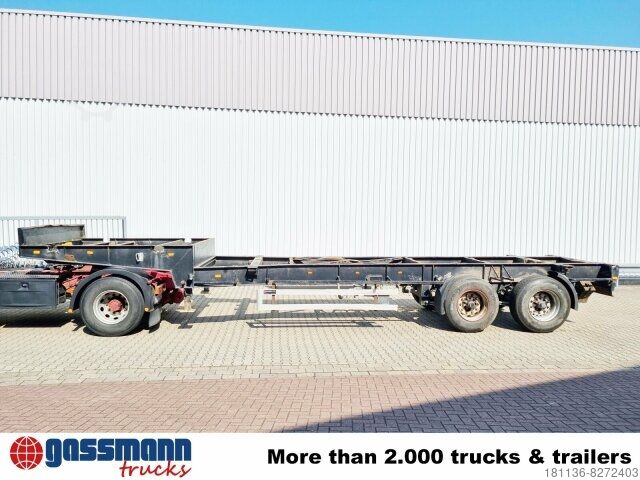Open semitrailer with tarp Tang TANG Pritschenauflieger