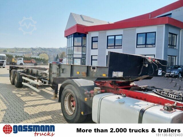 Open semitrailer with tarp Tang TANG Pritschenauflieger