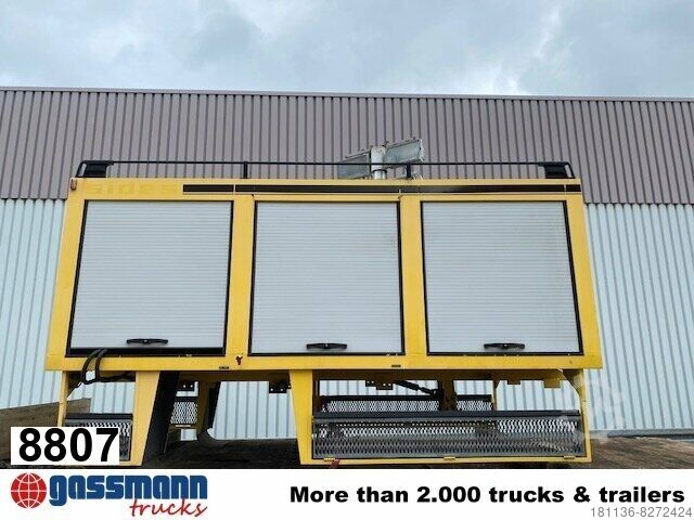 LKW mit Kofferaufbau  Werkstattkofferaufbau mit Stromgenerator