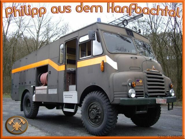 Sonstige Other Green Goddess / Bedford Feuerwehr 4x4 Oldtimer