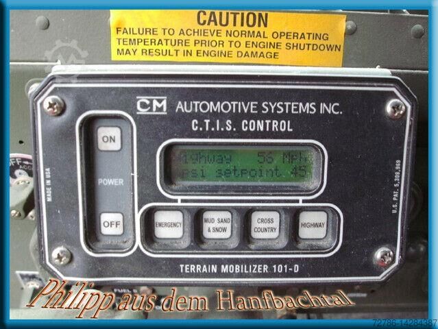 Other Other AM General M109A4 US Army Reo Shop Van Cat Motor