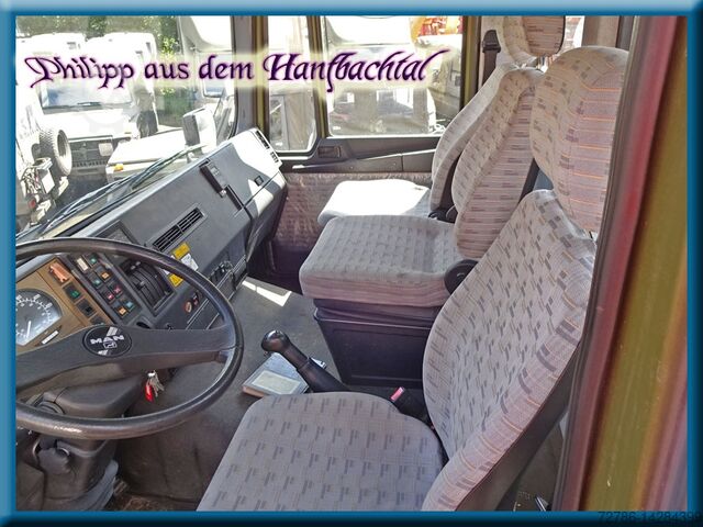 Wechselfahrgestell LKW MAN 16.222 FA 4x4 Army mit Seilwinde, Container