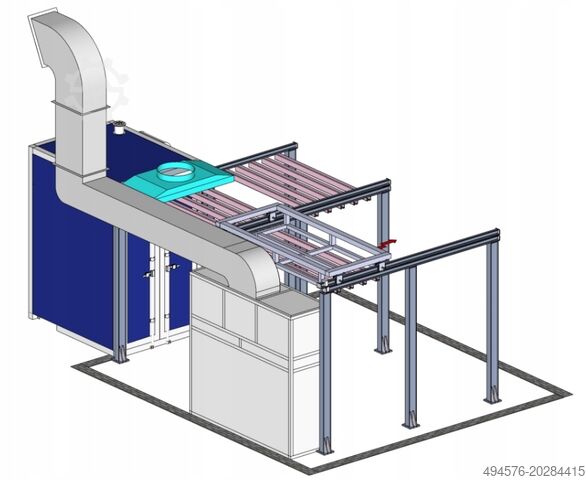 Ofen zur Polymerisation von Pulverbeschi ABC-GROUP Piec
