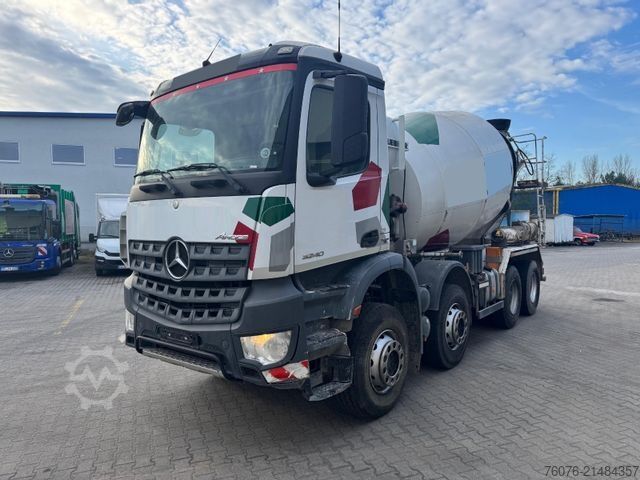 Betonmischer LKW MERCEDES-BENZ MB Arocs 3240 B 9cbm Liebherr HTM904 Klima