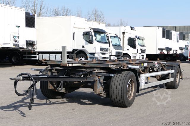 Swap chassis trailer SCHMITZ CARGOBULL AWF 18 BDF Wechselfahrgestell SAF-Achsen
