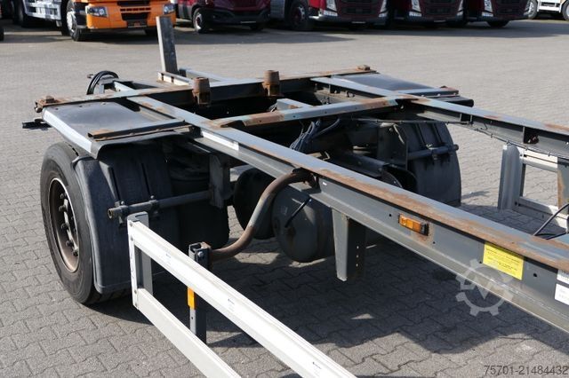 Swap chassis trailer SCHMITZ CARGOBULL AWF 18 BDF Wechselfahrgestell SAF-Achsen