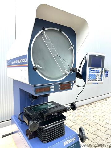 Profile projector Mitutoyo Messprojektor PJ-A3000 & QM-Data 200