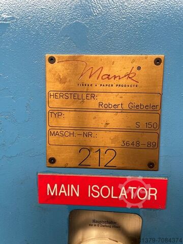 Napkin machine Robert Giebeler S 150