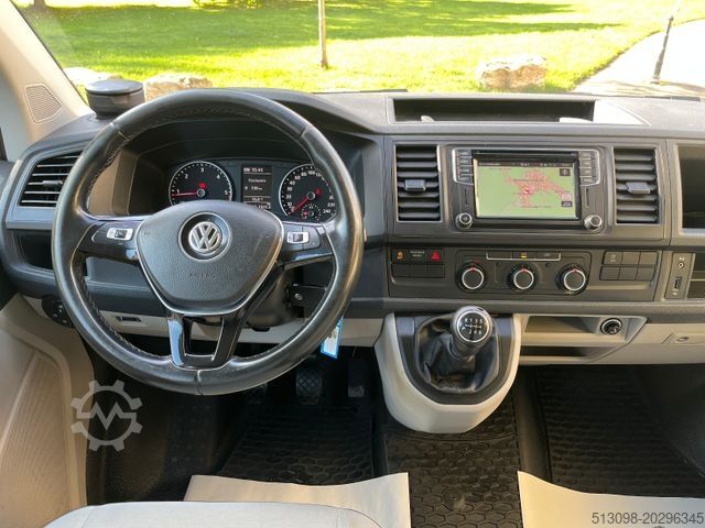 Curtain sider van VOLKSWAGEN T6 PRITSCHE+PLANE DOKA 4 MOTION NAVI KLIMA AHK