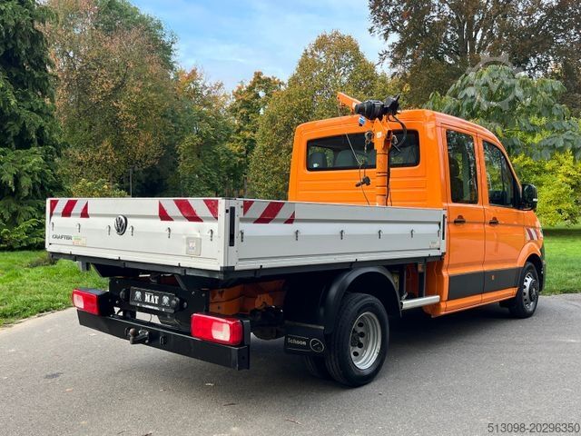Pritschenwagen VOLKSWAGEN CRAFTER 50 PRITSCHE DoKa LADEKRAN AHK STANDHZG