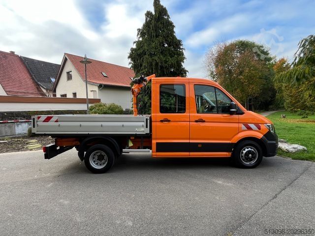 Pritschenwagen VOLKSWAGEN CRAFTER 50 PRITSCHE DoKa LADEKRAN AHK STANDHZG