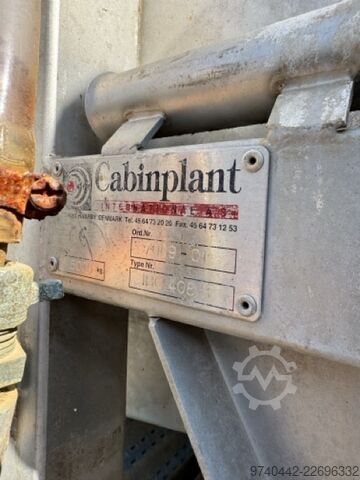 CABINPLANT BLANCHIERMASCHINE DONDURULMUŞ GIDA ÜRETİCİ CABINPLANT BLANCHER