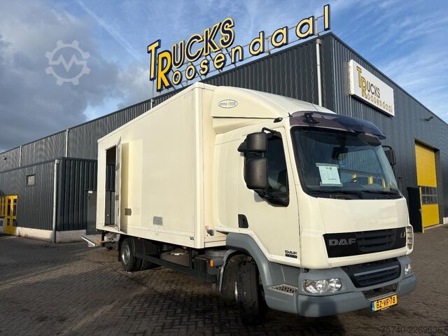 Koffer DAF LF 45.180 + euro 5 + 12ton + 5.58m box + lift
