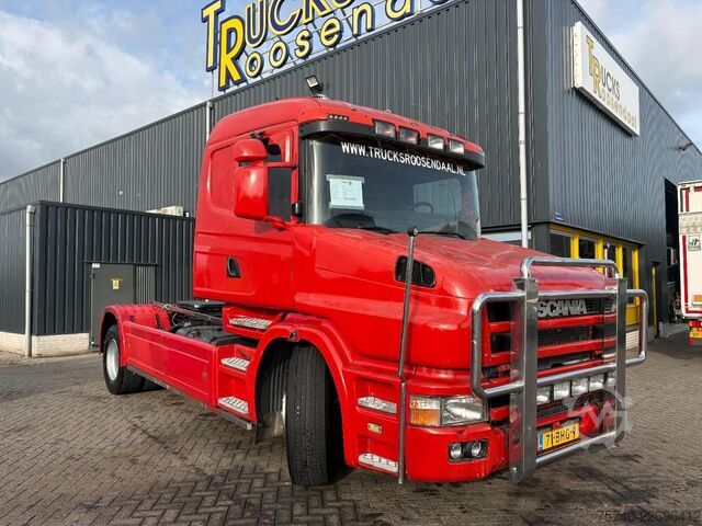 Standard-SZM Scania T 124 LA 4X2 NA400 + manual + euro 2 + 4.70m wh...