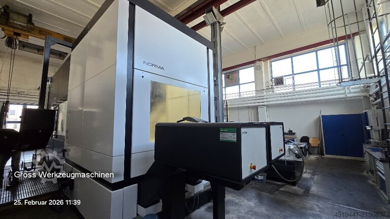 Bed type milling machine CORREA NORMA 25 PI 5 Achsen