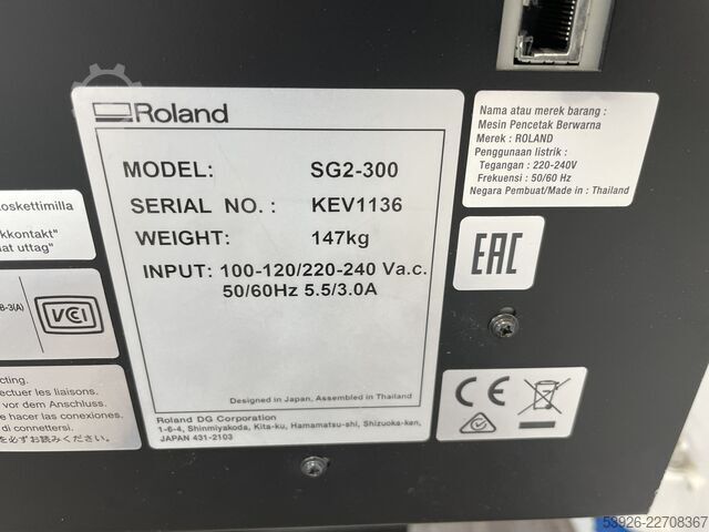 Großformatdrucker / Plotter Roland TrueVIS SG2-300