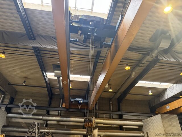 ABUS 40/16 tonne krane 21.100 mm. Abus Overhead crane. 40/16 Ton. Span: 21.100