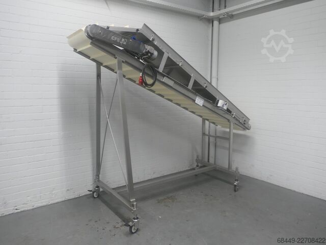 Abwärtsförderband, Typ DCC3200/650 GEA-CFS Dalende Transportband, Type DCC3200/650