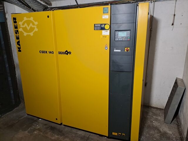 Schraubenkompressor Kaeser CSDX 140, 75 kW, 13 bar, 2016