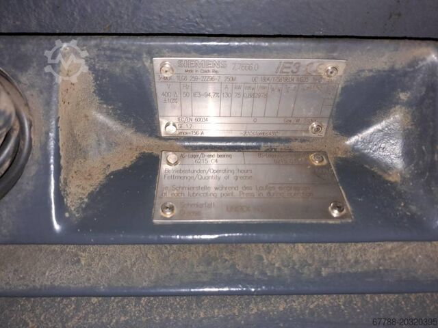 Schraubenkompressor Kaeser CSDX 140, 75 kW, 13 bar, 2016