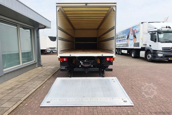 Box body MAN 26.320 TGM Bak+Klep stuur lift as Bar klep 2.00...