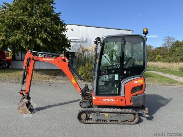 Minibagger Kubota KX018-4